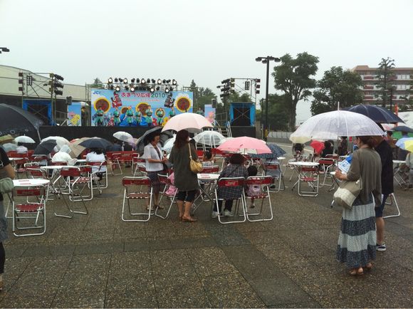 完全に、、、雨